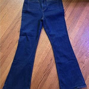 LOFT Dark Blue Flare Women's Jeans